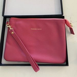 Tadashi Shoji Pink clutch